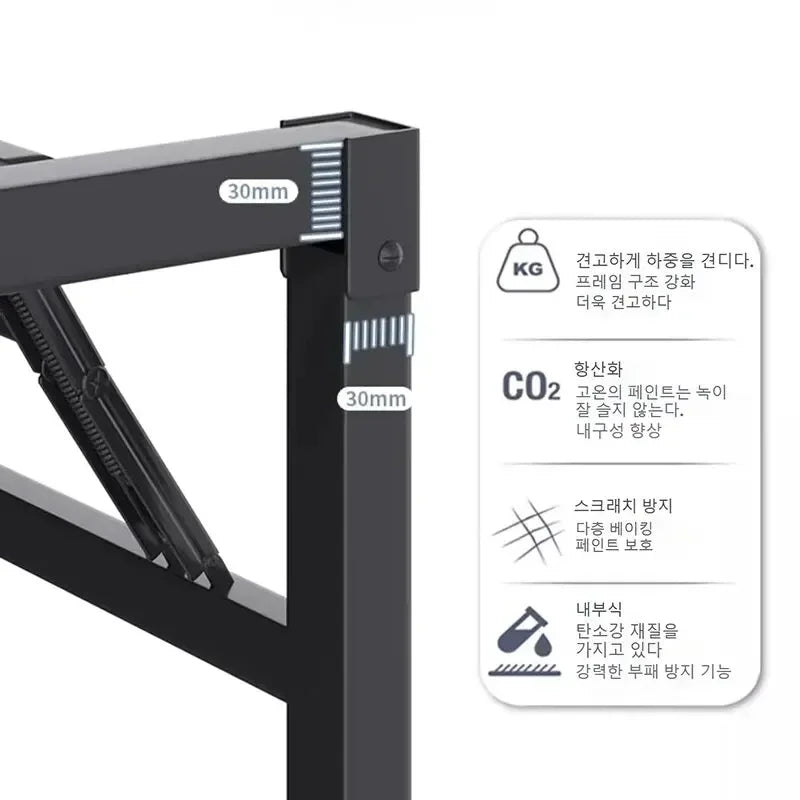 Simple Folding  Desk, Home Dining Table.