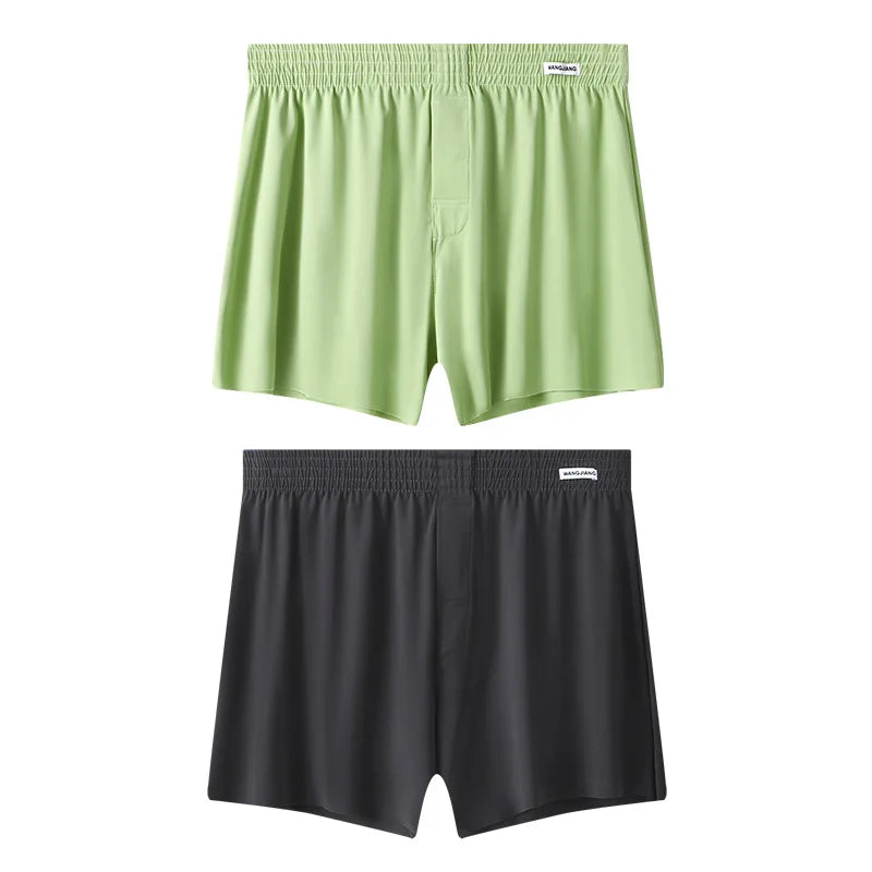 Men Arrow Shorts Ice Silk Underwear Sleepwear Boxers Shorts.
