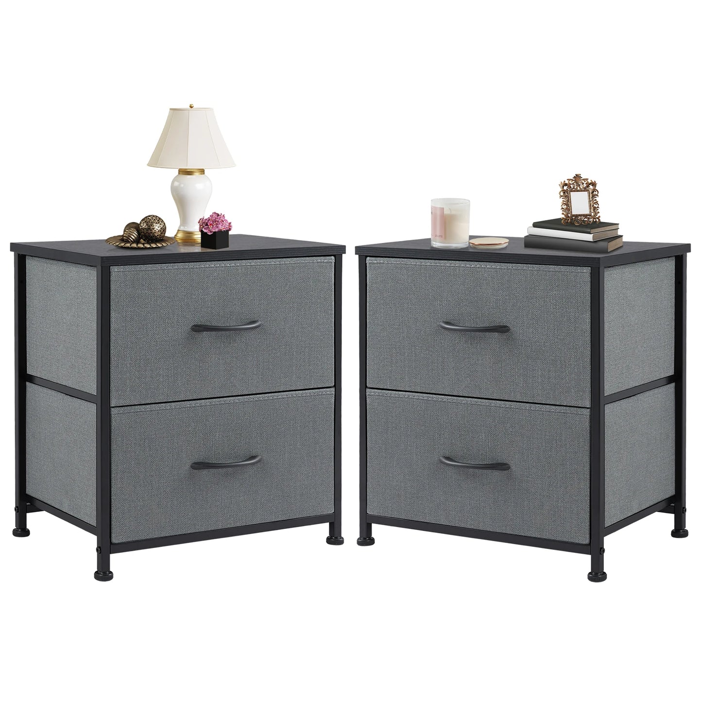 Nightstand Bedside Coffee Table Storage For Bedroom