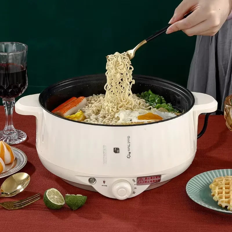 Electric cooking pot integrated multi-functional electric rice cooker.
