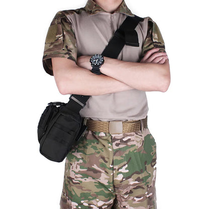 Fanny Pack for Men, Waterproof Cross-body Shoulder Sling Bag for Hiking, Outdoor Climbing Fishing Camping