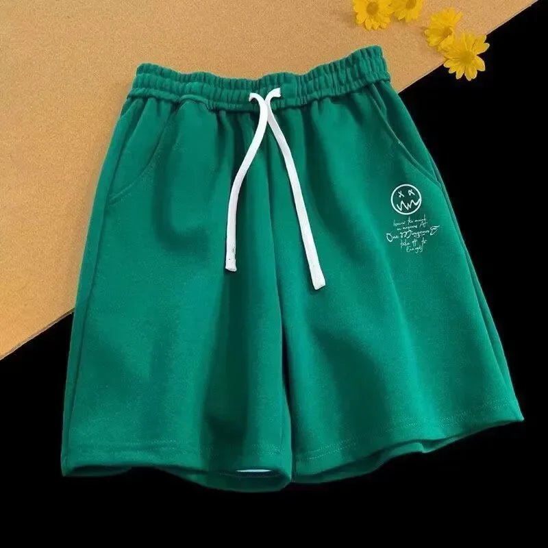 M-8XL Oversized Shorts, Thin Casual Wide Leg Shorts, Versatile Loose Oversized Sports Shorts for Men.