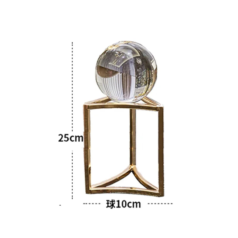 Crystal Ball Decoration  Living Room Wine Cabinet  Decoration