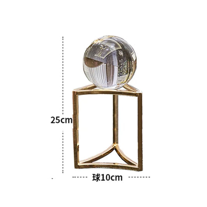 Crystal Ball Decoration  Living Room Wine Cabinet  Decoration