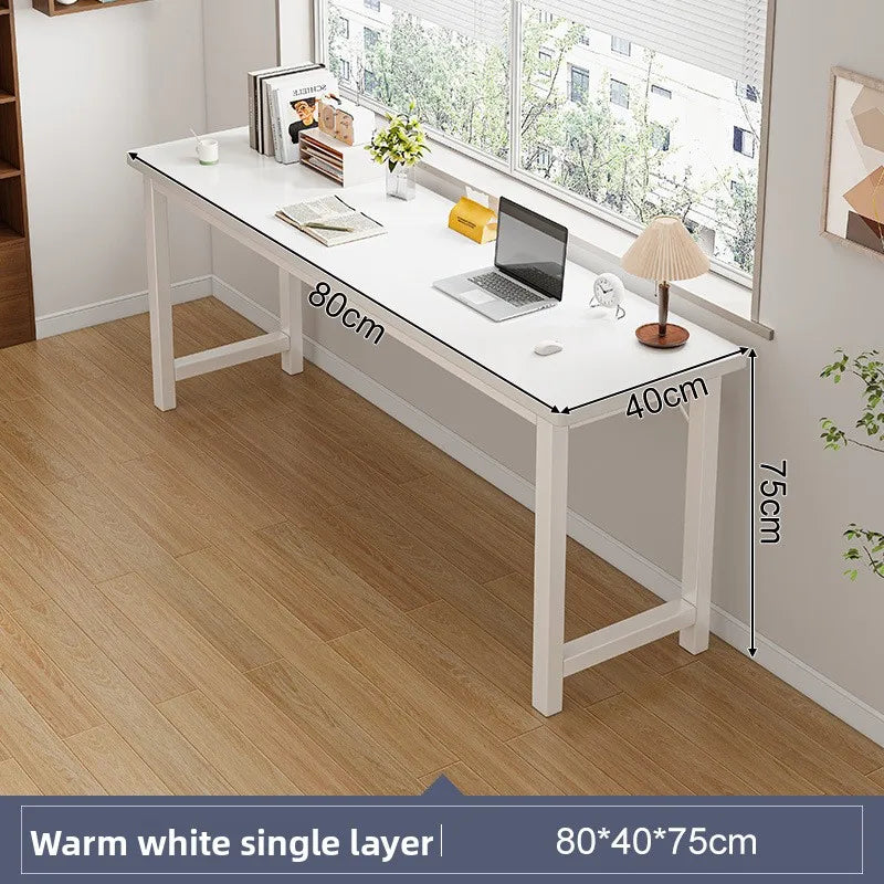 Compact Dining Table Study Desk, Narrow Space Saving Kitchen Table