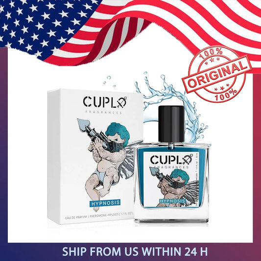 50ml Cupid Pheromone Cologne for Men, Hypnosis 2.0 Cologne Pheromone-Infused Long Lasting Scent.