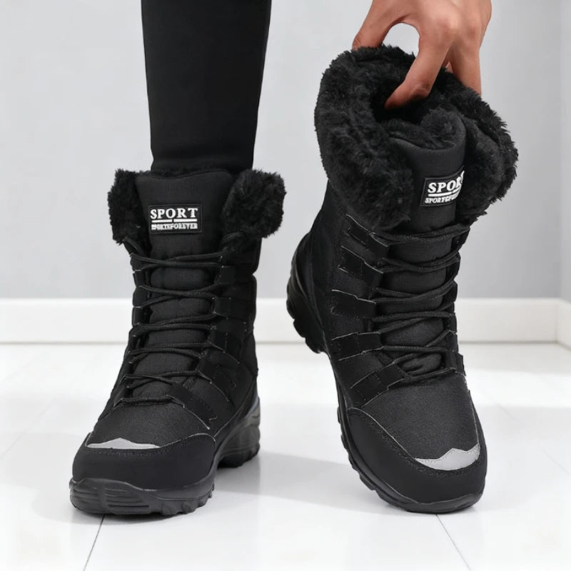 Women's Winter Keep Warm Mid-Calf, Waterproof  Boots High Quality Non-slip Boots for Winter