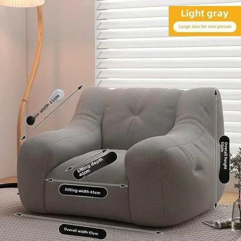 Lazy Sofa, Bean Bag, Can Lie Down or Sleep, Single or Double Sofa.