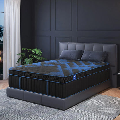 12"Gel Memory Foam Hybrid Pocket Spring Mattress Twin, Full, Queen, King Bed Mattress In A Box.