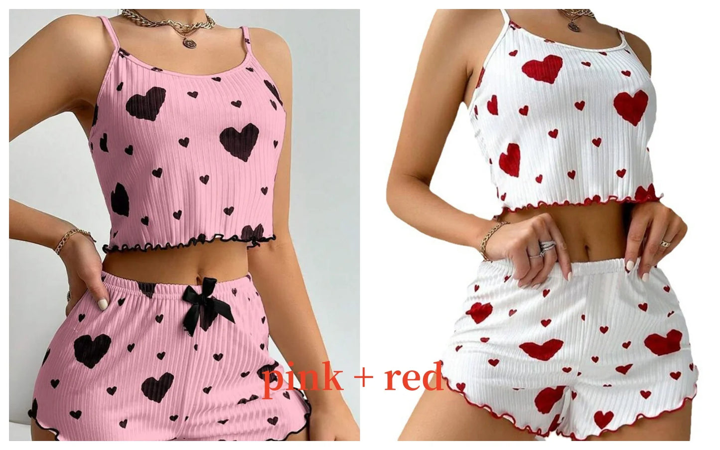 Women's Pajamas Set Sleepwear 2 PCS