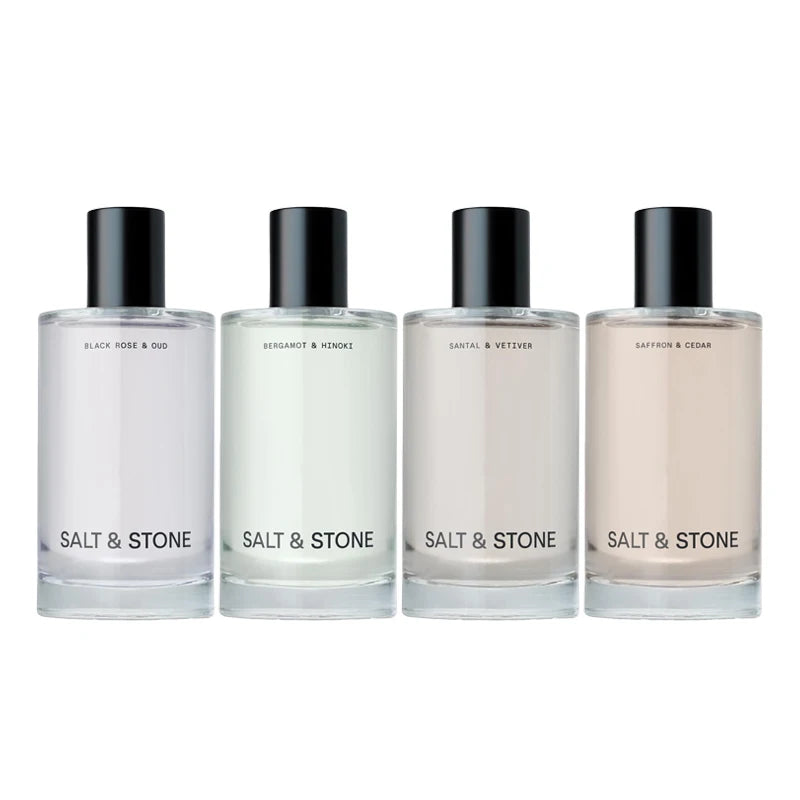 SALT & STONE Body Mist Skincare Infused Perfume, Hair Body Spray for Women and Men, 3.4 oz Original Lasting Oriental Woody Perfume.