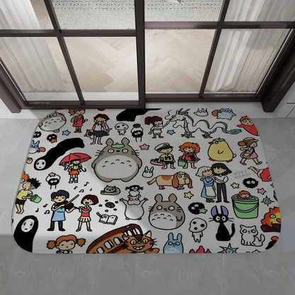 Floor Mat Non-Slip Laundry Room Mat, Balcony, Child, Living Room, Bedside