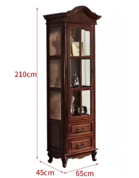 Storage Living Room Cabinets Display  Vintage Glass  Unique Furniture