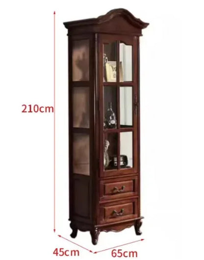 Storage Living Room Cabinets Display  Vintage Glass  Unique Furniture