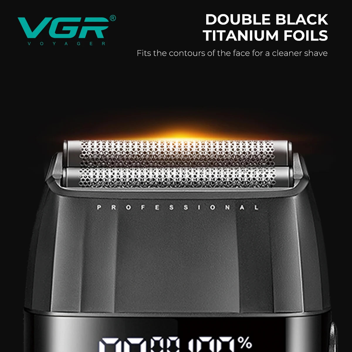 VGR Hair Clipper Professional 9000RPM Hair Cutting Machine, Face Shaver, Reciprocating Beard Trimmer, Hair Trimmer for Men V-640 S3.