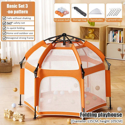 Portable Outdoor Camping Pop Up Tent , Indoor Kids Tents,  Baby Play House