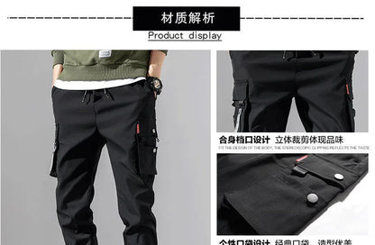 Big Pockets Cargo Pant  Loose Streetwear  Fashion Hip Hop Joggers