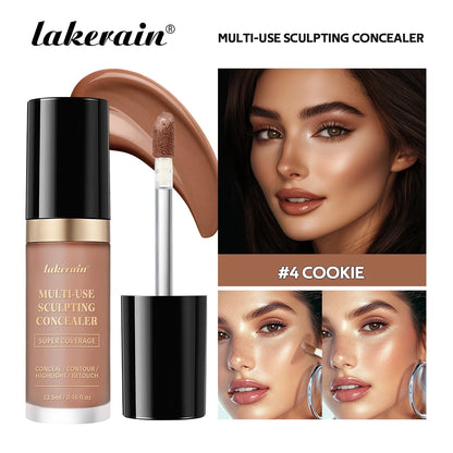Waterproof Liquid Concealer High Coverage Oil Control Cover
