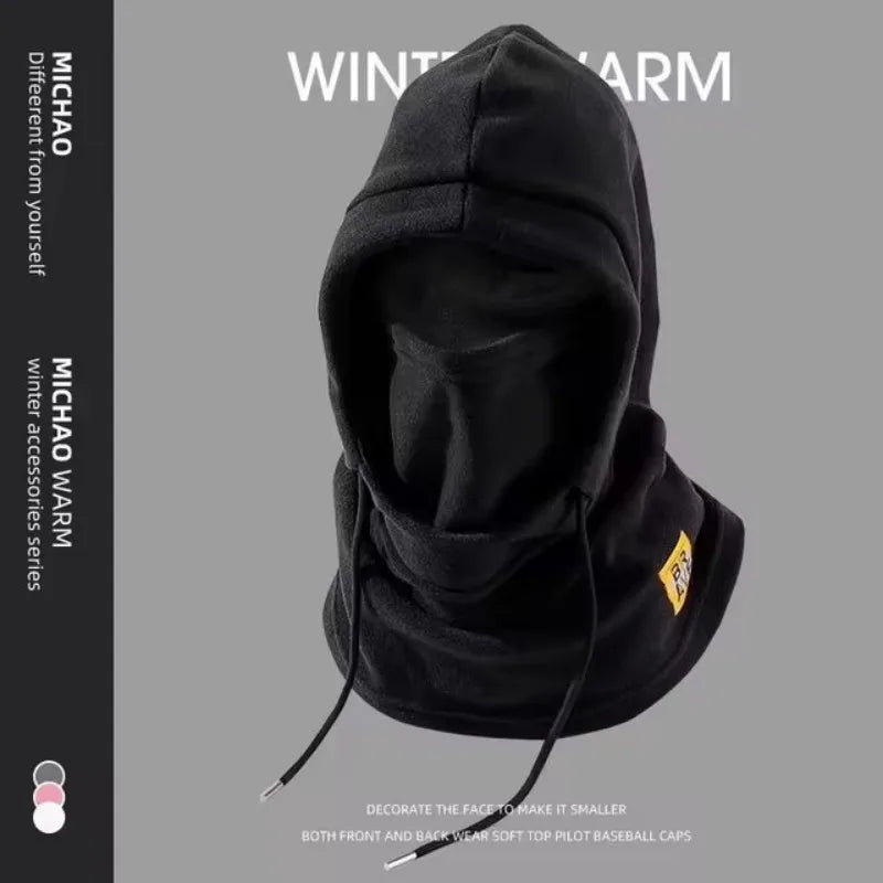 Warm Hat with Mask and Neck Warmer 3-in-1  for Men and Women