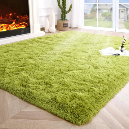 Fluffy    Area Rugs  Non Slip  for Hardwood Floors