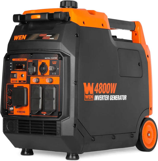 4800-Watt Portable Inverter Generator, RV-Ready, Quiet and Lightweight with Fuel Shut Off (56477i).