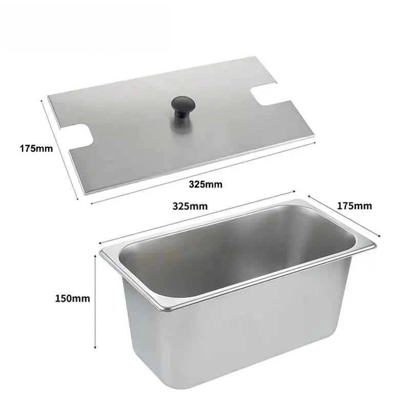 4L Electric Deep Fryers Oil Oven Adjustable Thermostat 2000W.