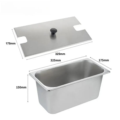 4L Electric Deep Fryers Oil Oven Adjustable Thermostat 2000W.