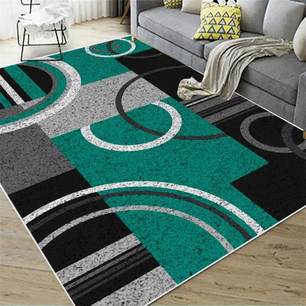 VIKAMA Nordic Abstract Carpet, Living Room, Bedroom, Kitchen, Dining Room Floor.
