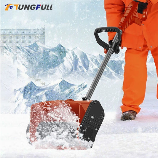 Chasse-neige électrique à main 20V, petite machine de déneigement domestique pour routes, avec/sans batterie