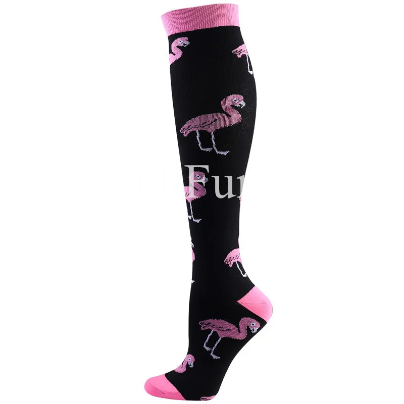 Men & Women New Compression Socks, Sports Socks ,Medical, Nursing, Edema, Diabetes, Varicose Veins ,Flight Travel Cycling Socks.