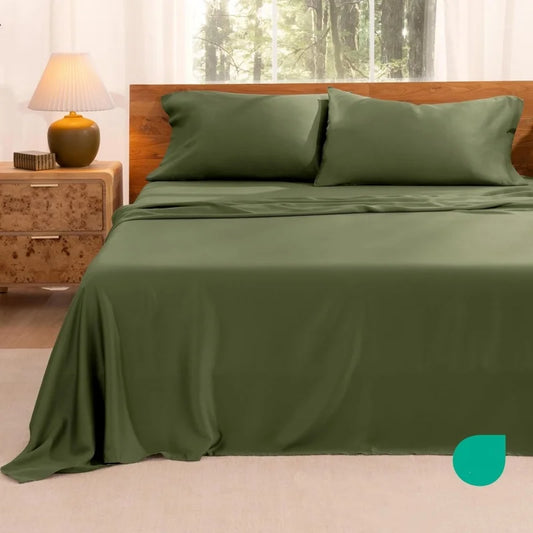 1pc Duvet Cover Natural Lyocell Fiber Solid Olive Green Breif Comforter Cover Home Bedding 200*230cm