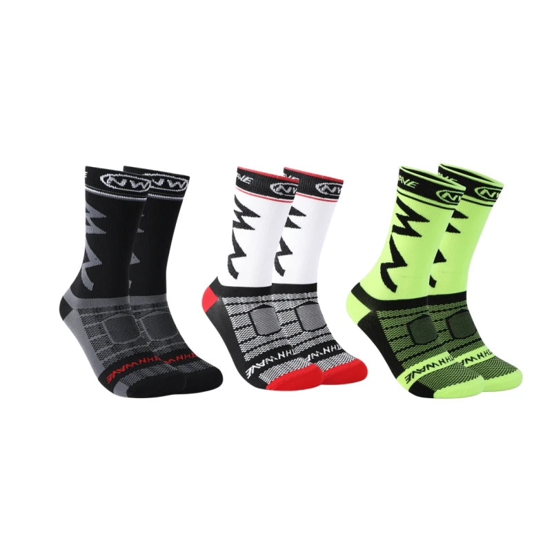 3 Pairs Of High-Quality Breathable Sports Socks