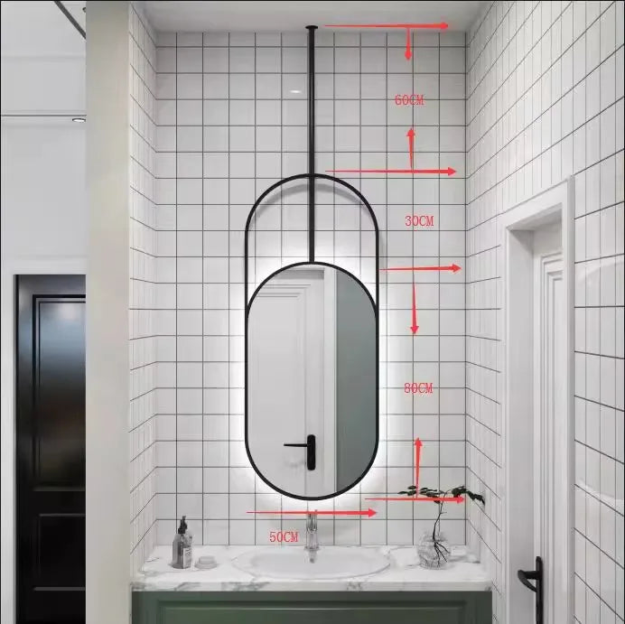 Room Decoration Wall Mirrors Bathroom ,Home Decorations, Custom Room Design