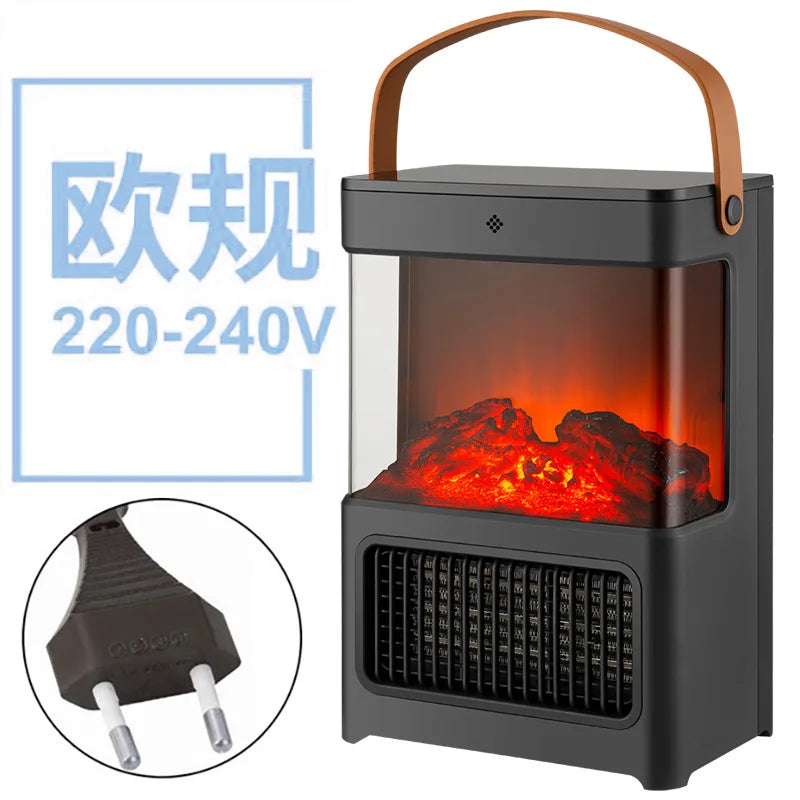 New simulated flame heater electric 2000W  bathroom heater fireplace