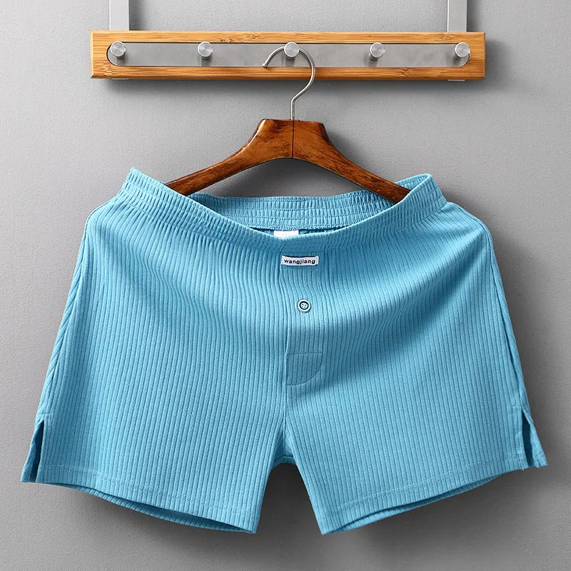 Sexy Men Cotton Boxer Briefs, Mesh Boxers Shorts.