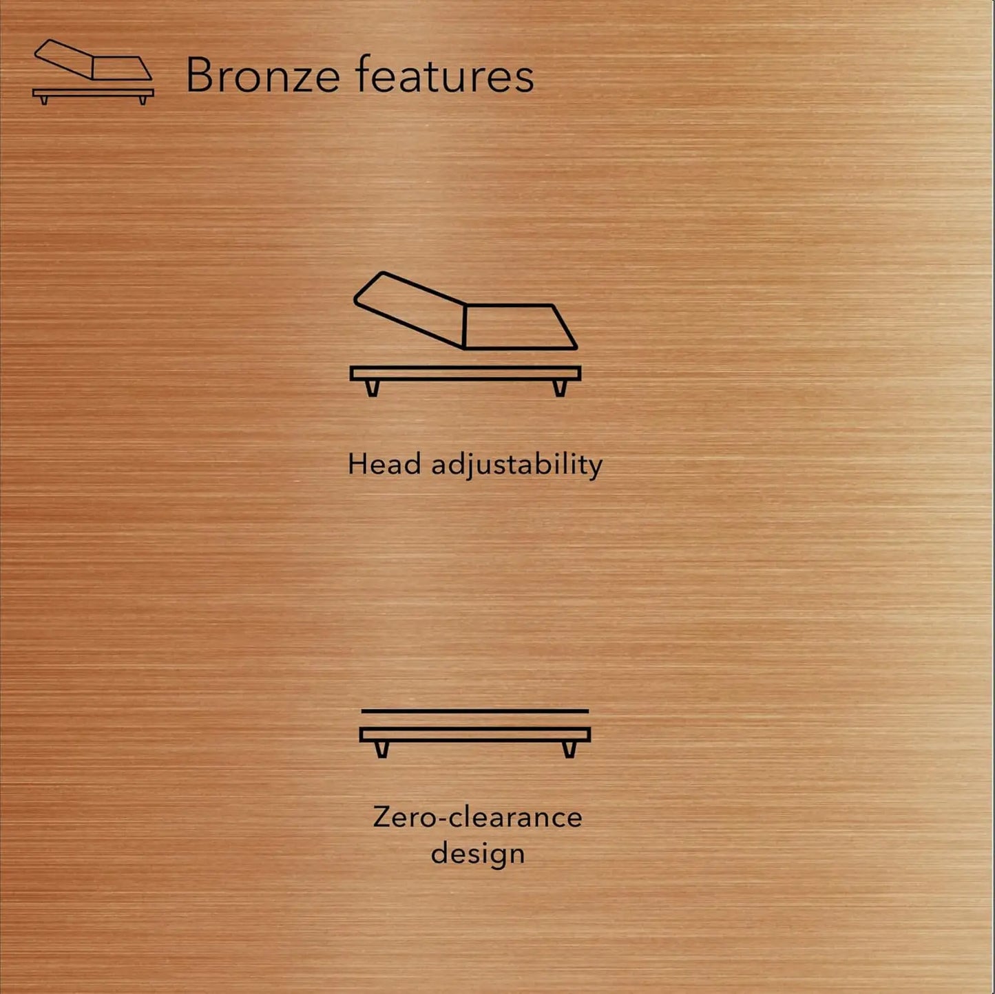 Adjustable Bed Frame with Head Lift, Foldable Design, Removable Legs for Split Cal King Size