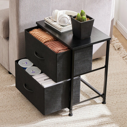 Nightstand Bedside Coffee Table Storage For Bedroom