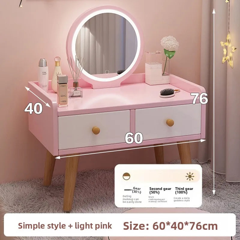 bay window dressing table makeup  cabinet