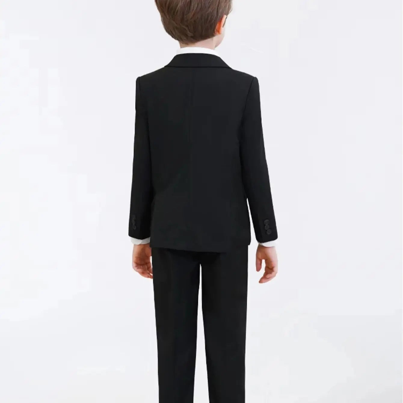 Black Suit Set for Kids 3-14 Yrs, Three Piece Formal Suit Set for, Communion Back to School.