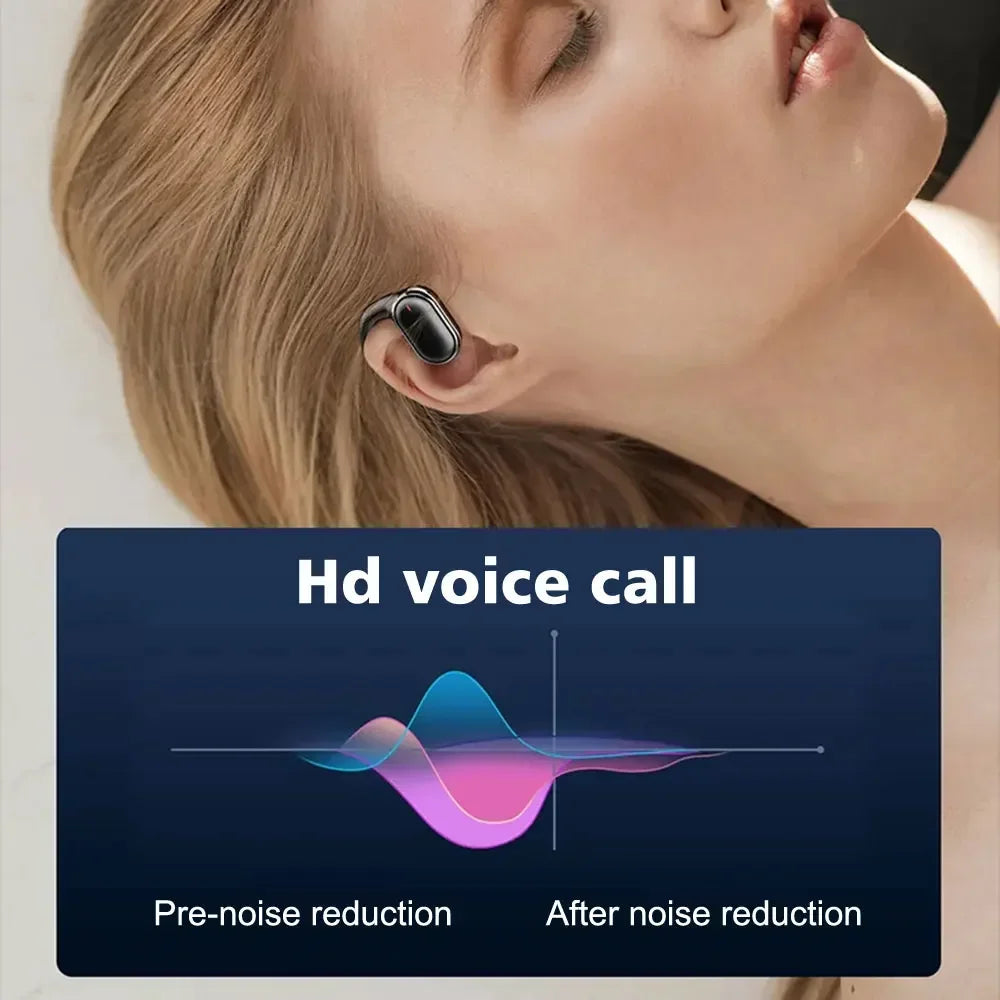 X91 OWS Ear hook Earphones, Bluetooth 5.3 Low Latency, Gaming, Sport HiFi Stereo, Noise Reduction Earbuds.