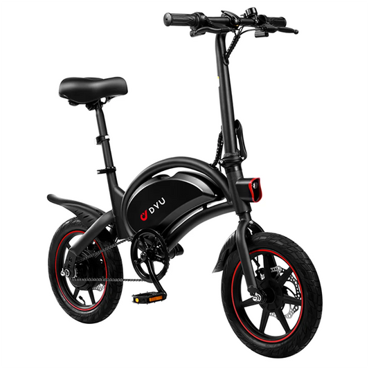 D3F Adult e-bike 250W, 36V10AH Battery, Electric Bike 14 Inch Tire Folding E-bike.