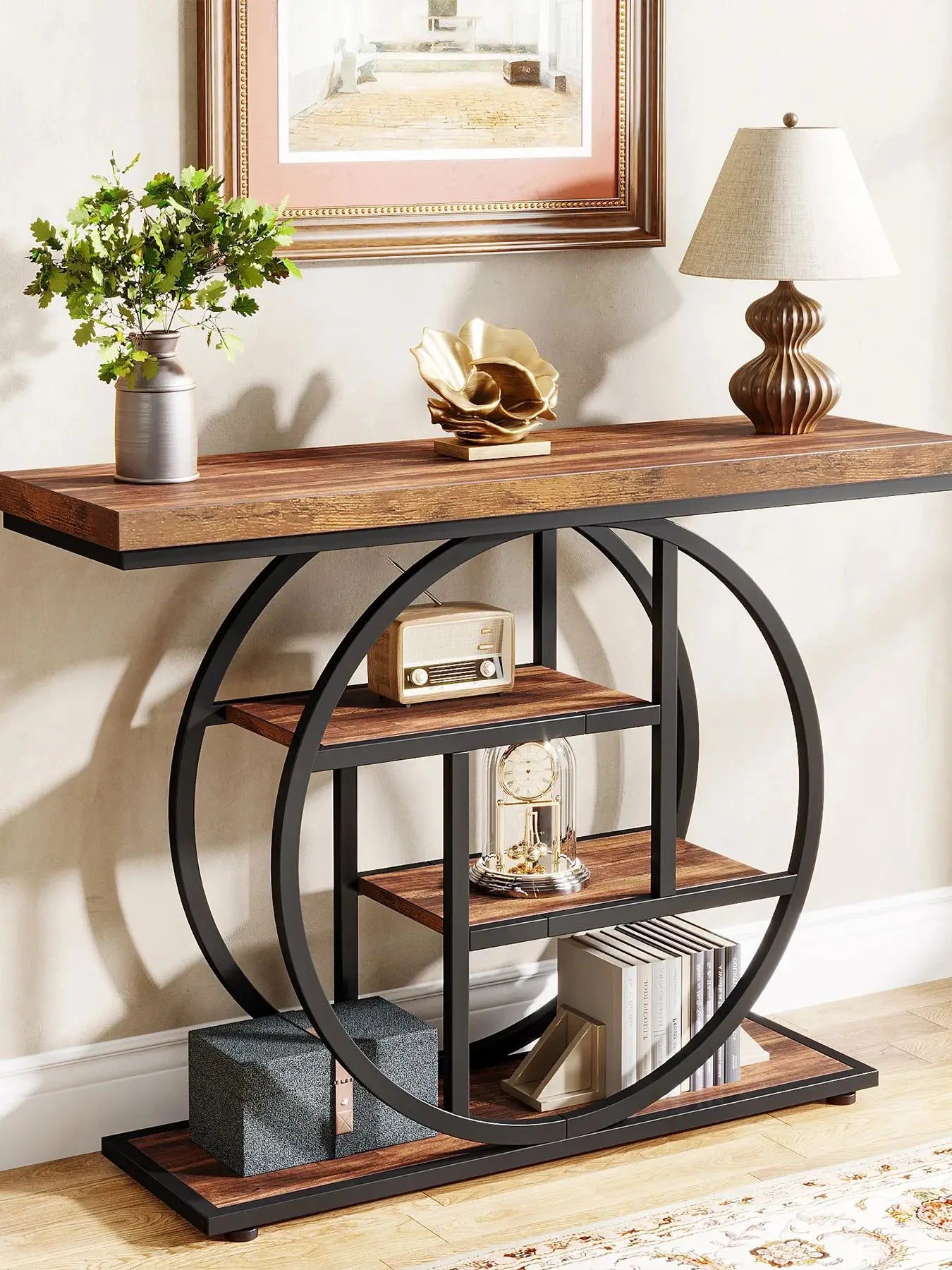 Console Entryway Table 41.3-Inch for Living Room, Foyer Hallway