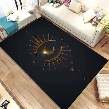 Tarot Pattern Floor Mats, Door Decoration, Home Living Room