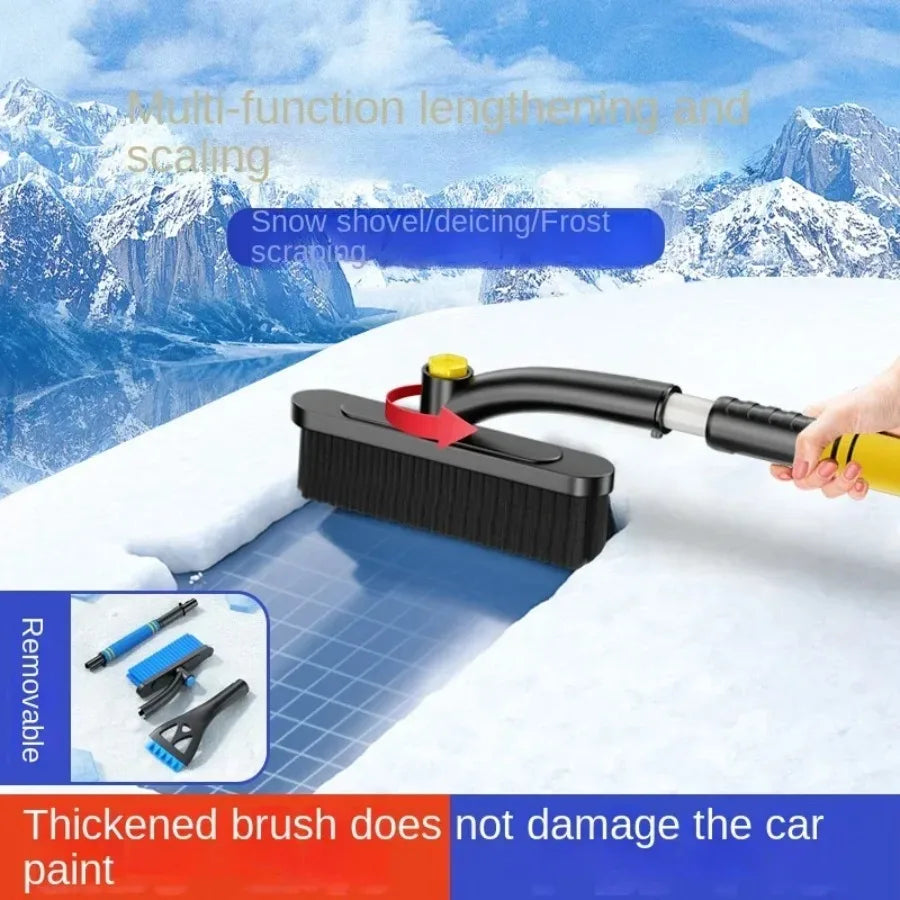Family car Snow plow tool, Snow brush defrost deicing shovel.
