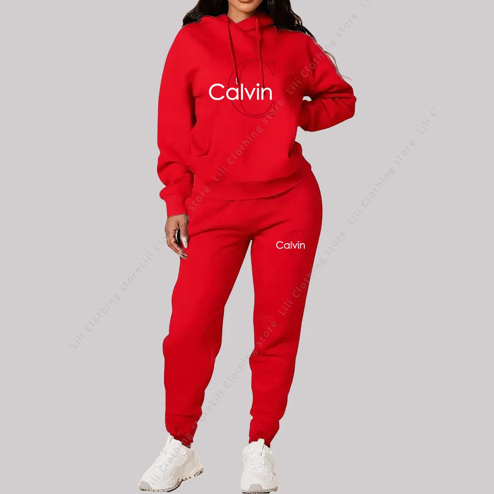 2025 New Ladies Aesthetic Designer Clothes, Trend Sportswear, Hoodies, Sweatpants, 2 piece Outfits.