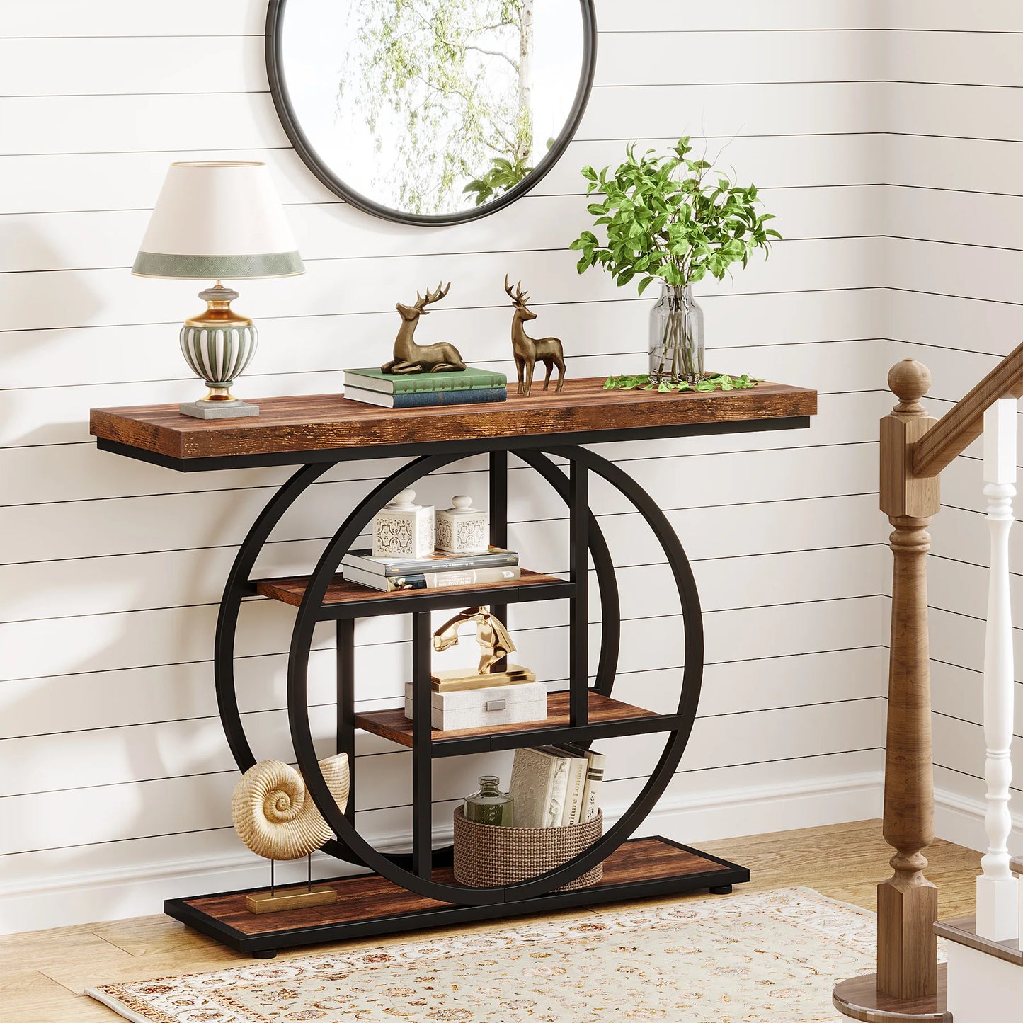 Console Entryway Table 41.3-Inch for Living Room, Foyer Hallway