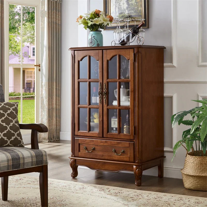 Storage Living Room Cabinets Display  Vintage Glass  Unique Furniture