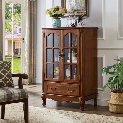 Storage Living Room Cabinets Display  Vintage Glass  Unique Furniture
