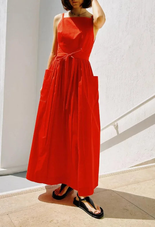 Elegant Black Halter Maxi Dress, Chic Off Shoulder Lace Up Versatile Vacation Style Gown, 2026 Trendy Woman Clothing.