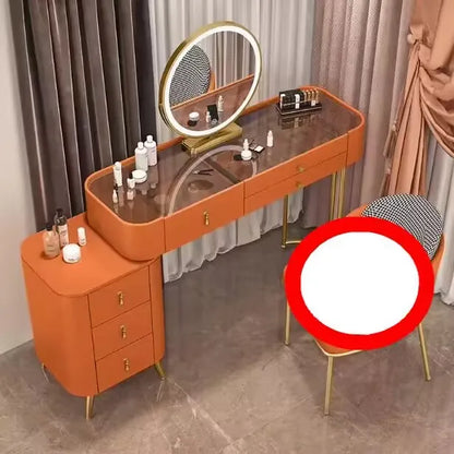 Bedroom Desk Dressing Table Chair Mirror Drawers